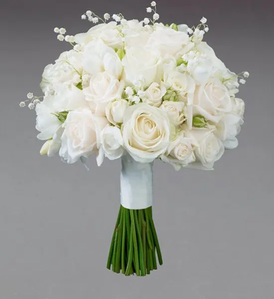 White Bridal Bouquet