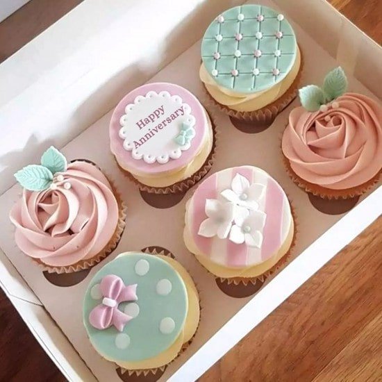 Anniversary Cupcakes