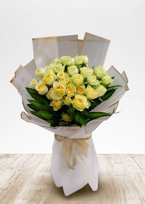 7 Stem Baby Rose Bouquet