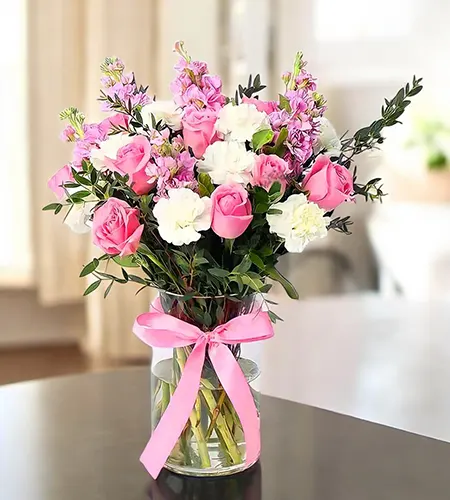 Mixed Flower Arrangement for Newborn & Mom