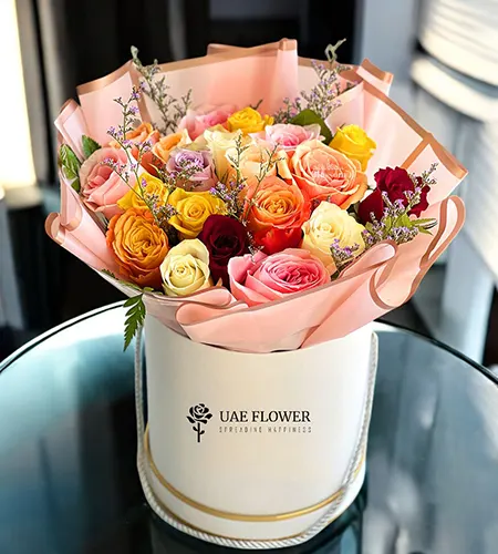 Mix Roses of Love - Exquisite Flower Arrangement