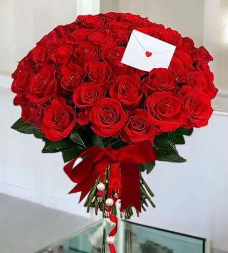 25 Red Roses Bouquet