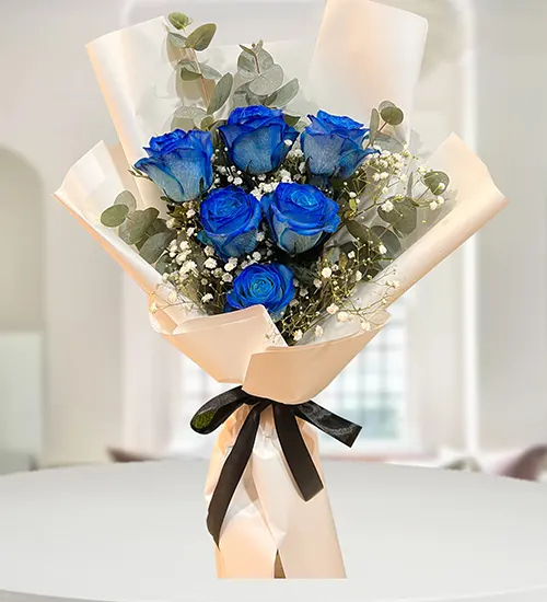 Sublime 24 Blue Roses Bouquet