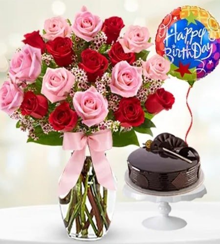 Say It With Roses And Cake