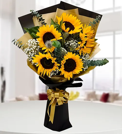 Radiant Sunflower Bouquet