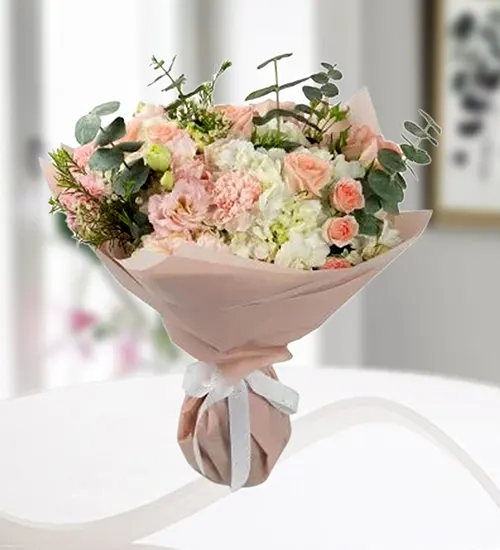 Radiant Vibrant Mix Color Flower Bouquet