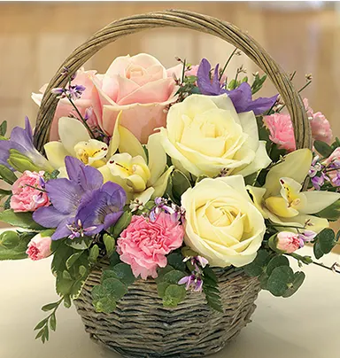 Mix Flower Pink Handle...