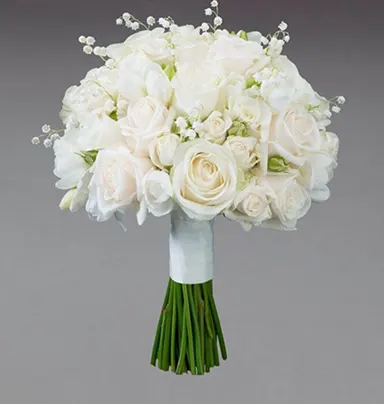 White Bridal Bouquet