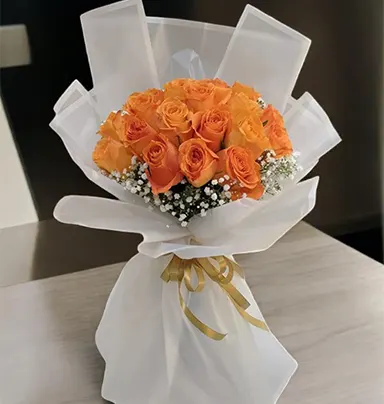 Charming Orange Rose B...