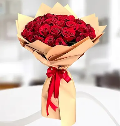 Romantic 20 Red Rose B...