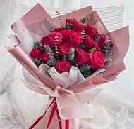 valentine bouquet Dubai